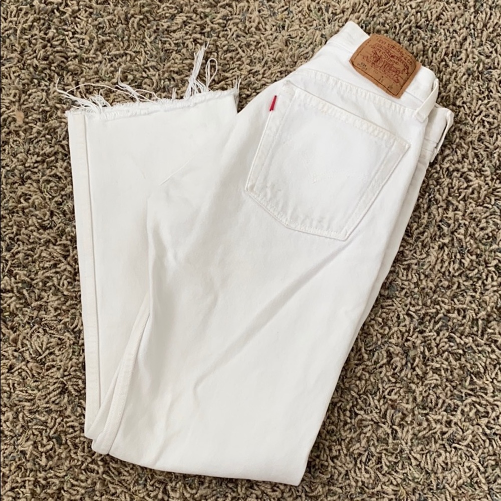 The most perfect pair of Levi’s 501 jeans!